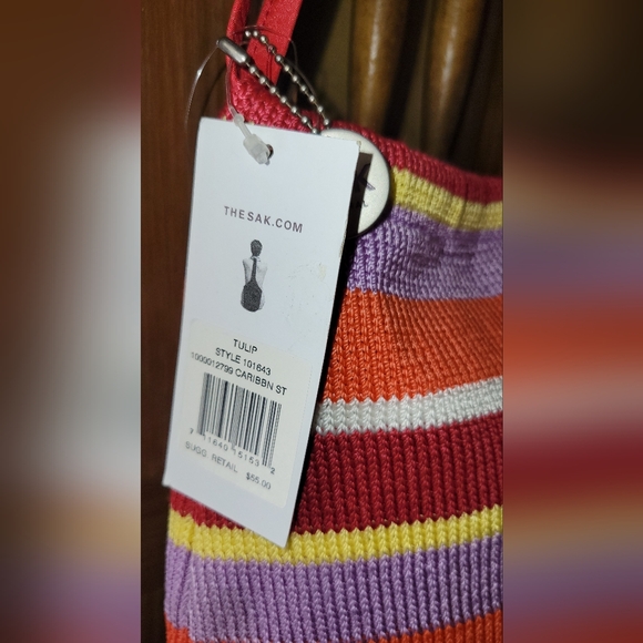 NWT The Sak Tulip Caribbean Shoulder Bag - Picture 5 of 10